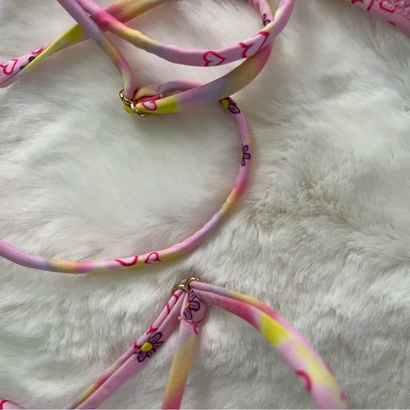 Heavy manners mirror palaise sun print Brazilian bikini small medium nwot - Picture 7 of 11